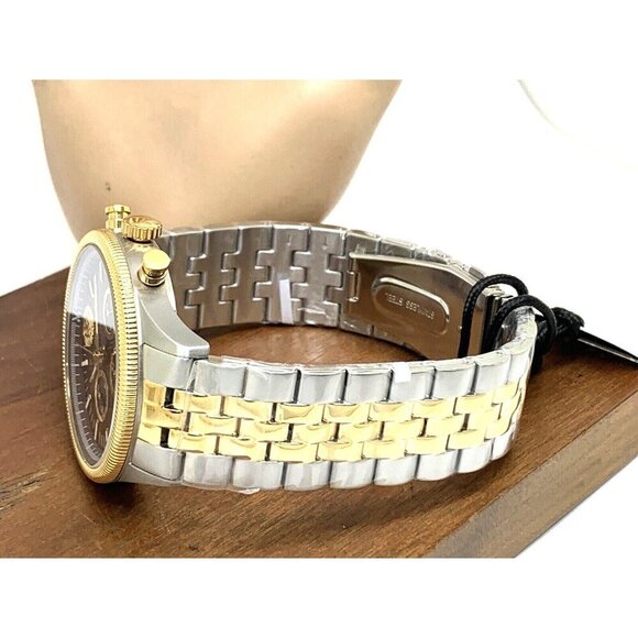 Versus by Versace Men's Watch VSP970221 Quartz Chronograph Two Tone Steel - Picture 9 of 14